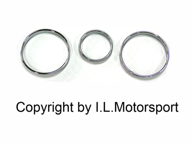 MX-5 Chrom Heizungsregler Ringe I.L.Motorsport