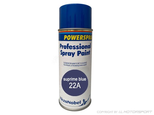 Lackspray 22A   -   supreme blue mica - Perleffekt 2-Schicht