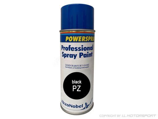 Lackspray PZ   -   Brillant black