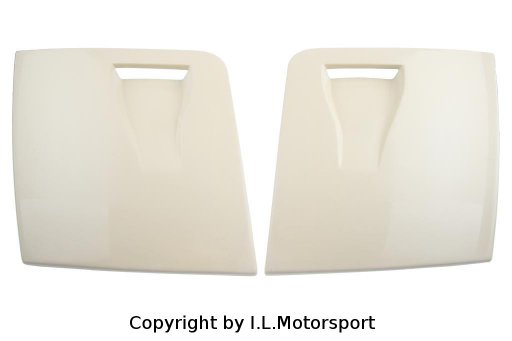 MX-5 Headlight Cover Set Triangular Inlet 2 Piece