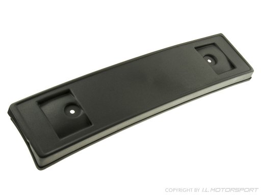 MX-5 Numberplate Plinth Plastic Black