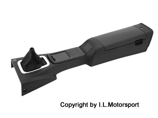 MX-5 Schaltkulisse mit Lederschaltsack schwarz