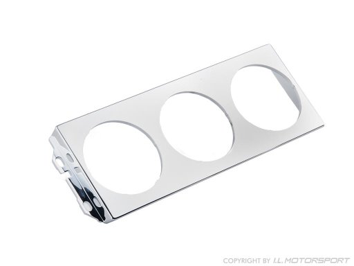 MX-5 Instrument Holder With 3 Holes Chromed