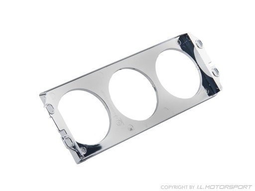 MX-5 Instrument Holder With 3 Holes Chromed