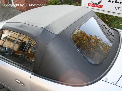 MX-5 Vinyl Top Plastic Window 