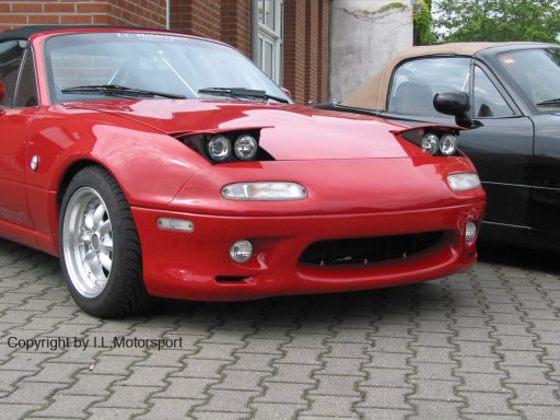 MX-5 I.L.Motorsport Voorbumper Met DRL Verlichting