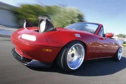 MX-5 Voorbumper Spoiler Garage Vary style