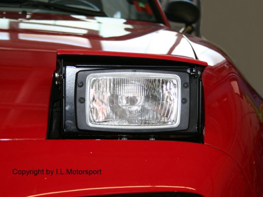 MX-5 Low Profile Headlight Kit Hella Rectangle