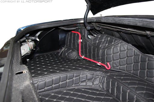 MX-5 Quilted Black Carpet Mat Set With Black Stitching 5 Piece