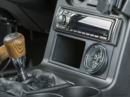 MX-5 Radio Opbervakje met 52mm gat - LHD