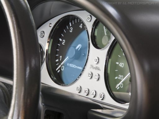 MX-5 I.L. Instrument panel classic, silver