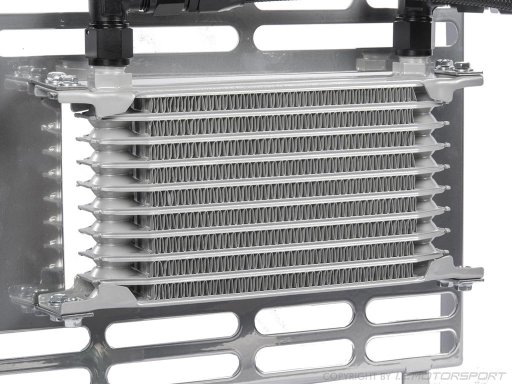 MX-5 oil cooler set with Spal fan without thermostat