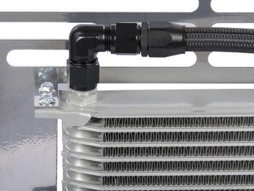 MX-5 oil cooler set with Spal fan without thermostat