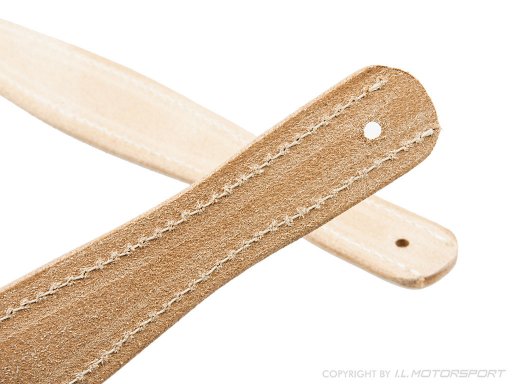 MX-5 Leather Door Pulls Set, Vintage Style - beige-brown