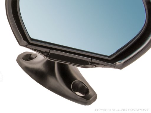 MX-5 Retro Design Door Mirror - Set , Finish Black Glossy