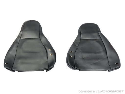  MX-5 IL Motorsport set kunst lederen stoelhoezen zwart stiksel NA Pilootstoelen 