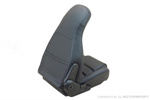 MX-5 IL Motorsport set of genuine leather seat covers black stitching MK1 Pilot seats