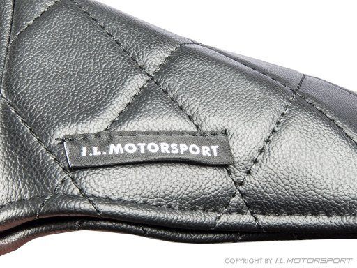 MX-5 IL Motorsport set kunst lederen stoelhoezen zwart diamond stiksel NA Pilootstoelen 