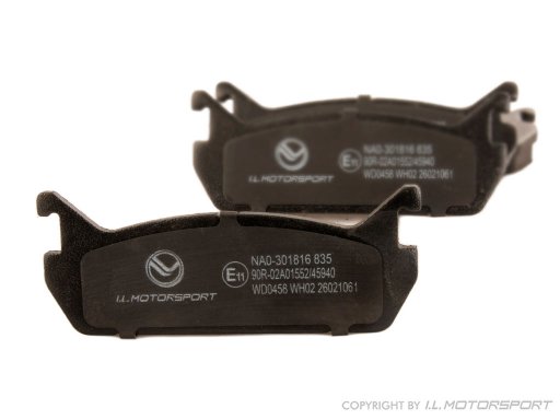 MX-5 Satz Bremsbeläge High Performance Ceramic hinten