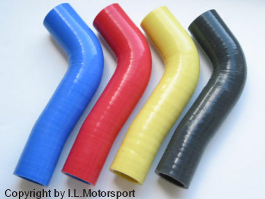 Upper Bottom Hose, Silicone Red