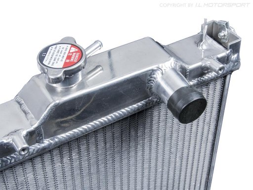 MX-5 Aluminium Performance Radiator 42mm Braid I.L.Motorsport