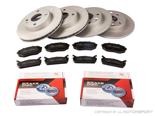 MX-5 Bremsen komplett Satz NA - 235 vorne 231 hinten