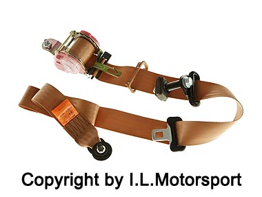 MX-5 Seatbelt Mk1 1,6l, Tan