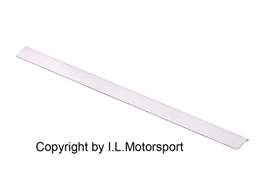 MX-5 strip for glove box silver anodized