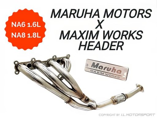 Maxim Works Edelstahl Fächerkrümmer NA 89-96