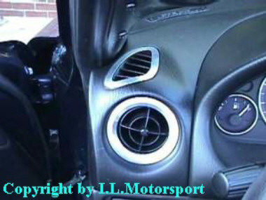 I.L.Motorsport Side Demister Trim Silver