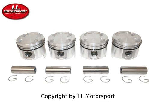 Genuine I.L. Motorsport product – 0.25 mm oversize piston set