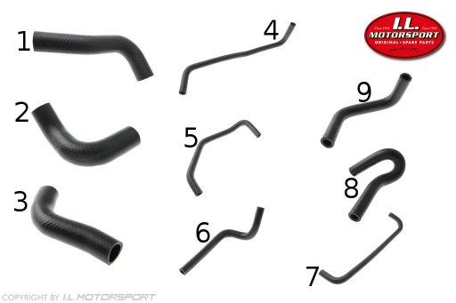 MX-5 Heater Hose Set I.L.Motorsport