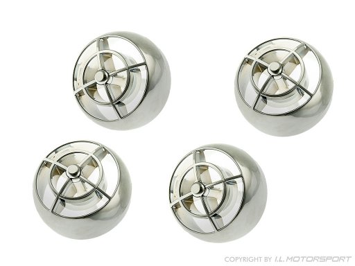 MX-5 Chromed Air Vent Balls OEM Style