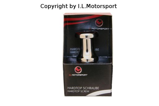 MX-5 Hardtop Schroef Chroom I.L.Motorsport