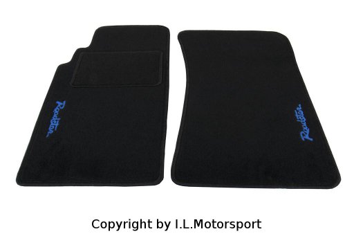 MX-5 Floor Mats Blue Roadster Logo