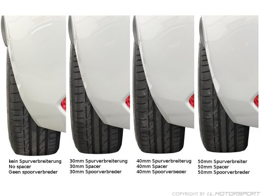 MX-5 Spurverbreiterung 50mm DRM I.L.Motorsport