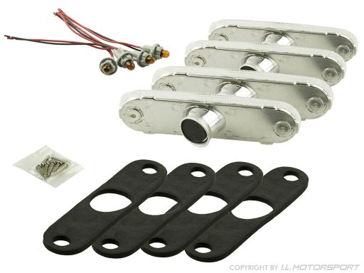 MX-5 Bumper Reflector Set Transparant I.L.Motorsport