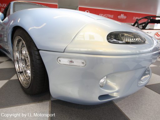 MX-5 Bumper Reflector Set Transparant I.L.Motorsport