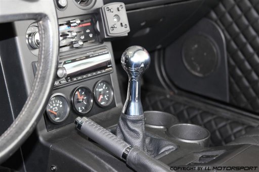 MX-5 Verchroomde Easy Shifter Versnellingspook & Schakelzak