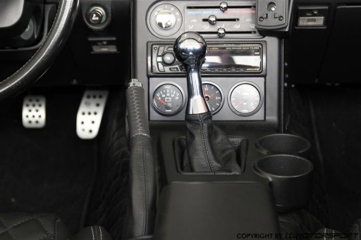 MX-5 Verchroomde Easy Shifter Versnellingspook & Schakelzak