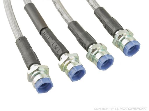 MX-5 Steel flex brake lines Kit I.L. Motorsport MK1 / MK2 / MK2.5