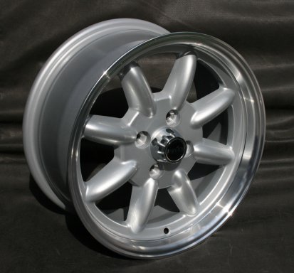 MX-5 Minilite Velg 7x15 ET30 Zilver