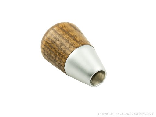 MX-5 IL Motorsport Shift Knob Ash Wood 5speed , eloxiert