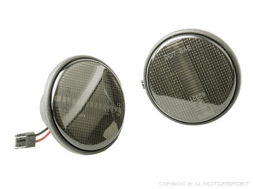 MX-5 LED Smoked Knipperlicht Met Zwarte Ring