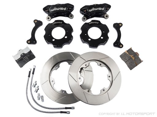 MX-5 Wilwood Forged Dynalite Big Brake Kit Black NA & NB & NBFL