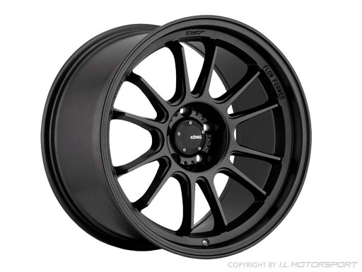 König Wheels Hypergram Rim Set Matte Black 7.5Jx15 ET35