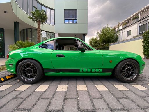MX-5 König Wheels Hypergram Felgensatz Race Bronze 8,0Jx15 ET35