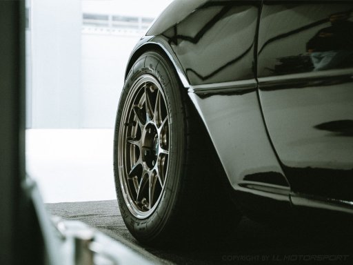 MX-5 König Wielen Hypergram Velgenset Metallic Carbon Look 8,0Jx15 ET35