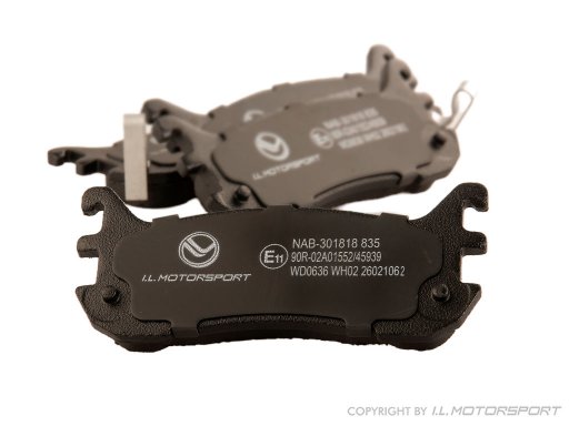 MX-5 Satz Bremsbeläge High Performance Ceramic hinten