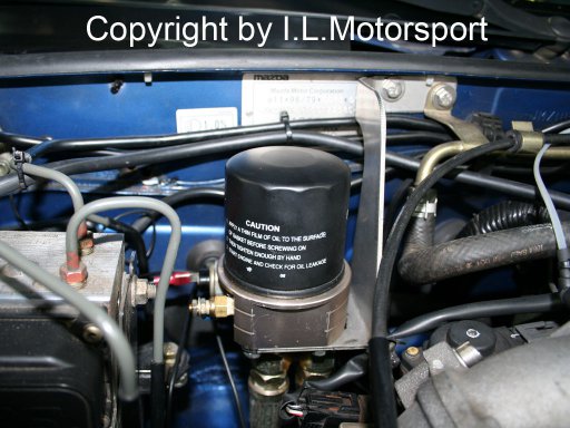 MX-5 Oilfilter Relocation Bracket